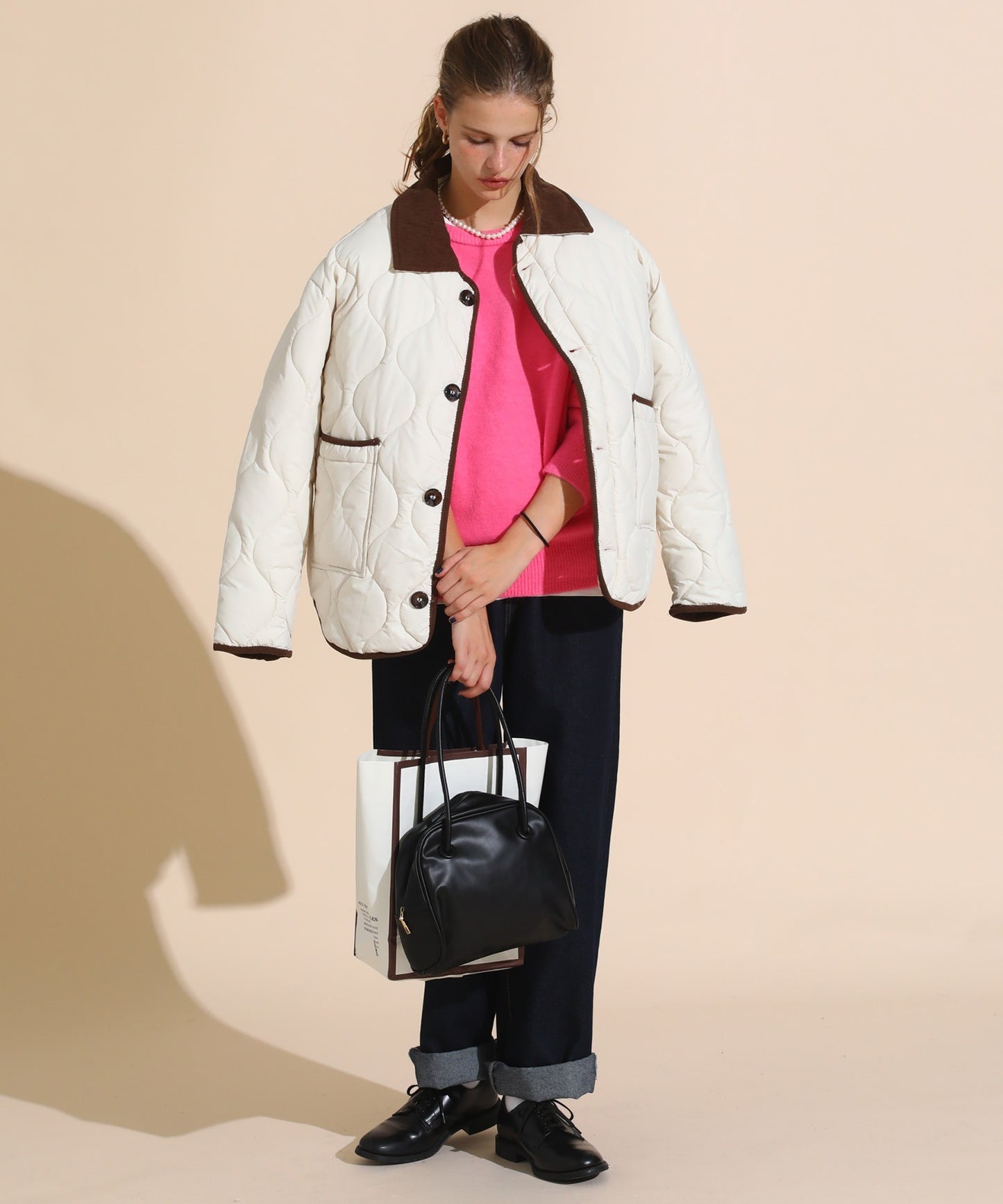 スクエアショルダーバッグ