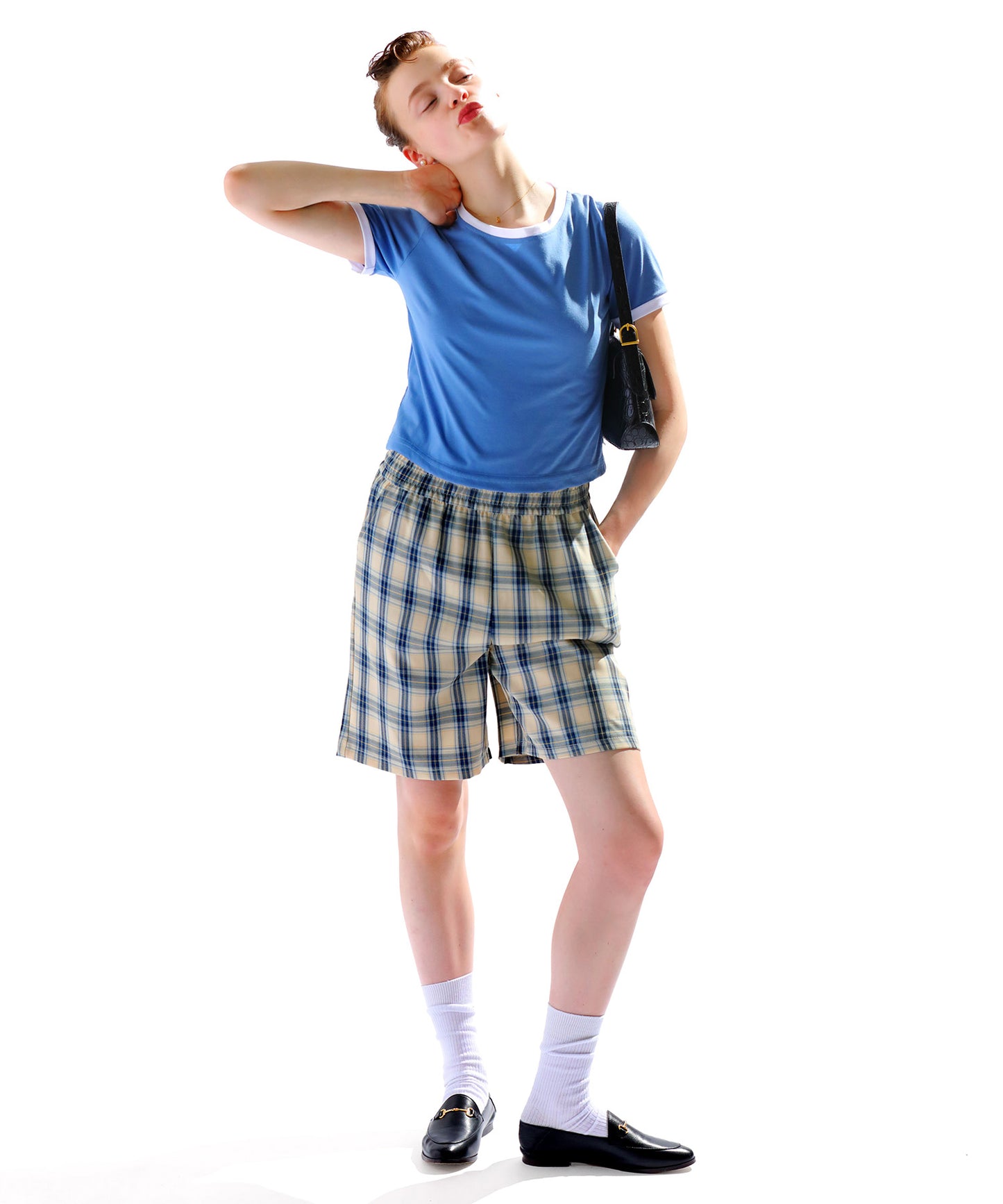 クロップドリンガーTシャツ/SCNB-TH01