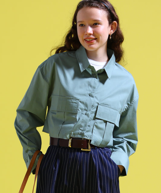 ショートビックポケットシャツ