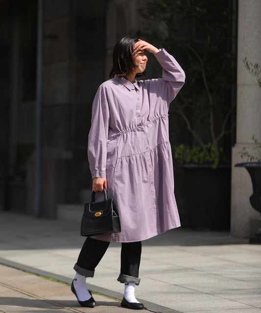 ウエスト切り替えドローコードワンピース/SCNA-OP11