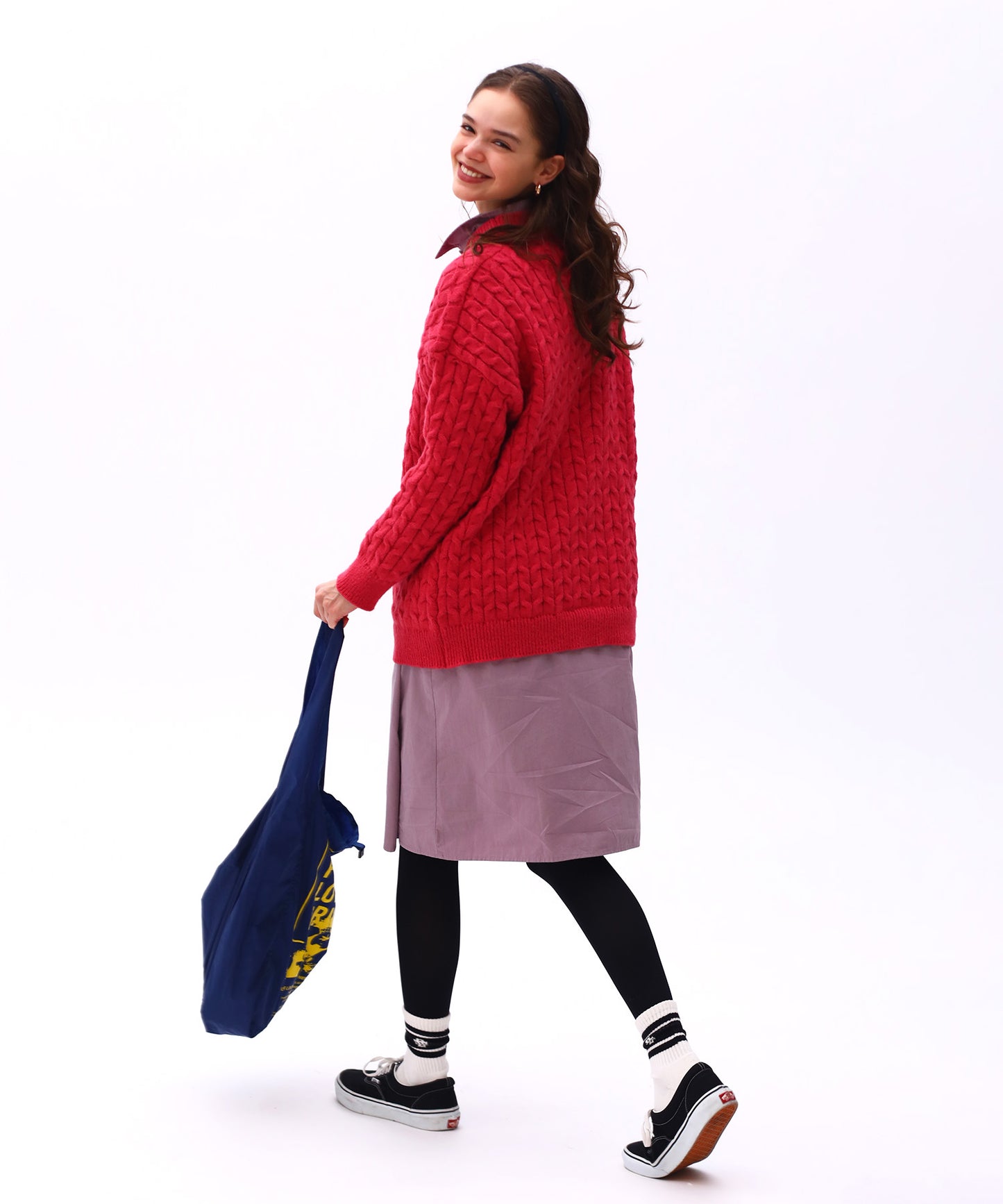 オーバーサイズケーブルニット/SCAC-KN05