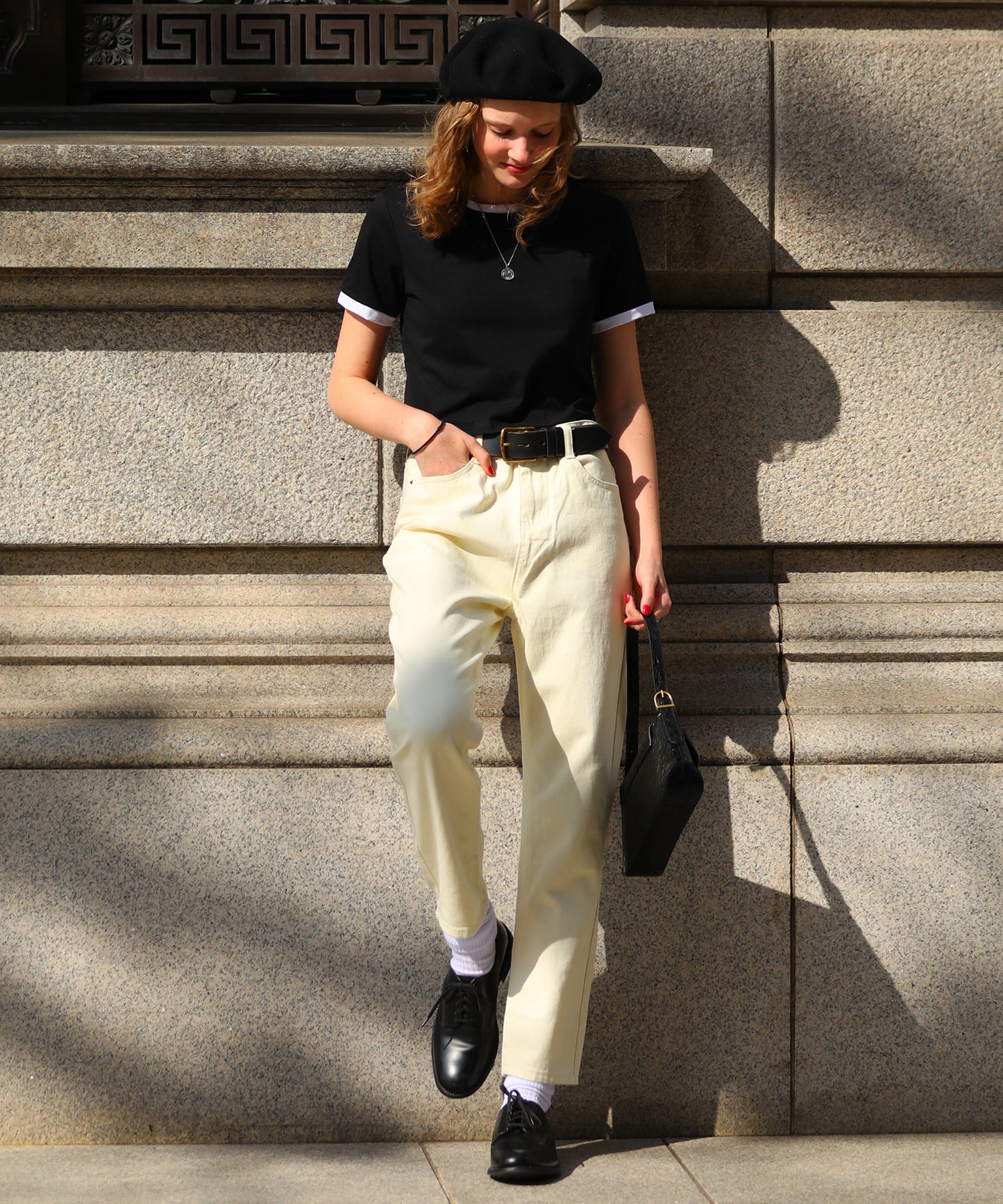 クロップドリンガーTシャツ/SCNB-TH01