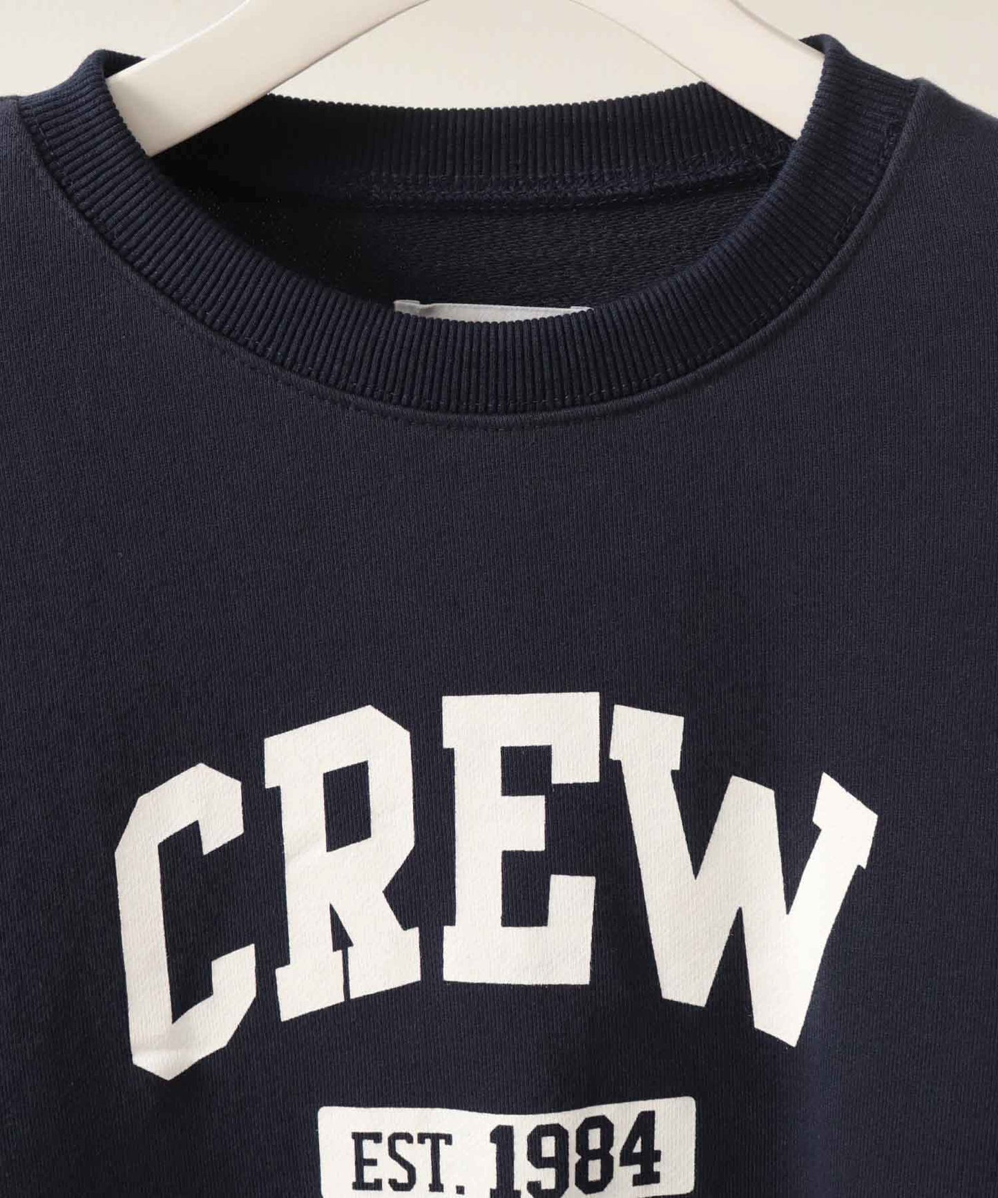 CREW ロゴ クルーネックスウェット