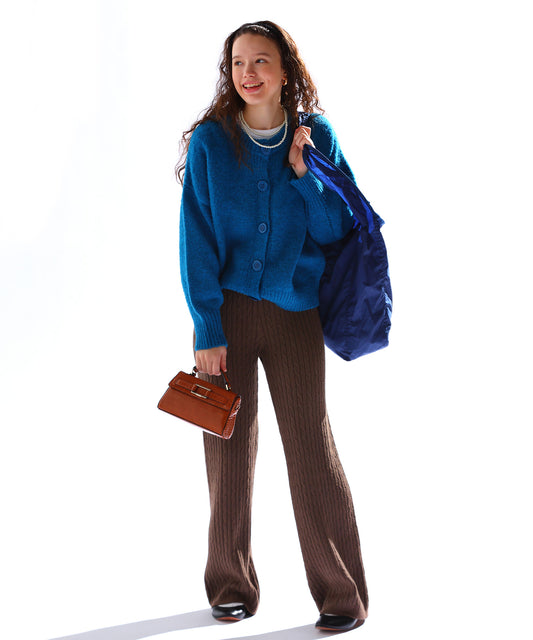 アラン編みニットパンツ/SCAD-PT01