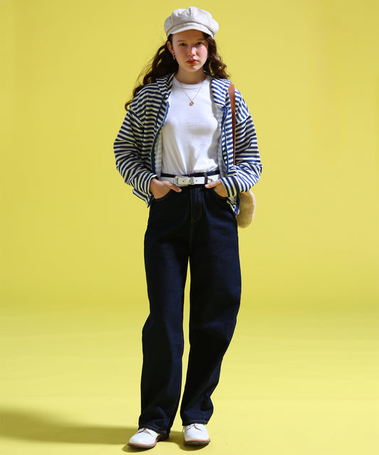 ボーイフレンドデニムパンツ