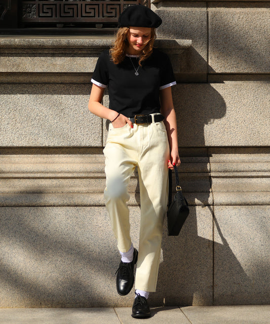 クロップドリンガーTシャツ/SCNB-TH01