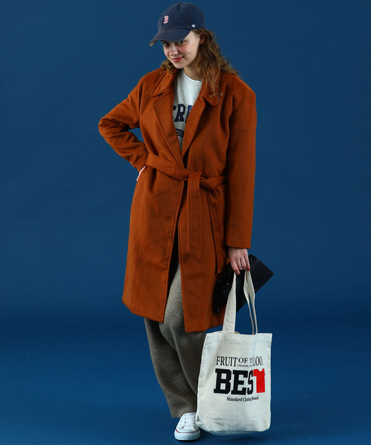 オーバーサイズベルテッドコート/SCAB-CO06